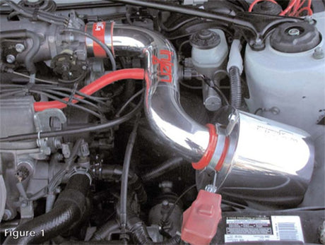 1994-1999 Celica GT L4 2.2L Black IS Short Ram Cold Air Intake - View 4 | Dirty Garage