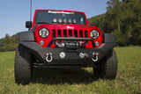Rugged Ridge Spartan Front Bumper HCE W/Overrider 07-18 Jeep Wrangler JK - View 6 | Dirty Garage