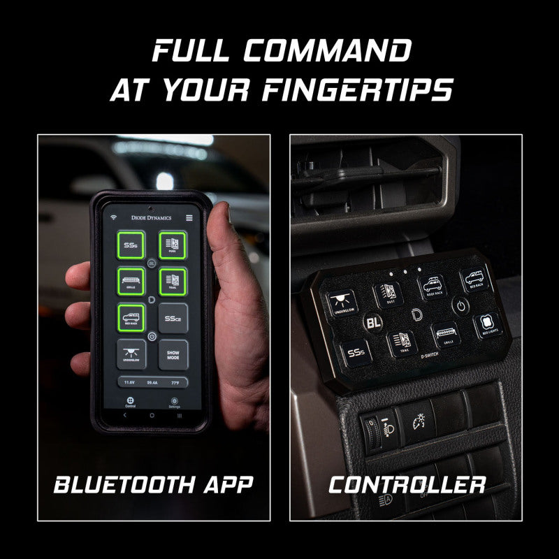 Universal D-Switch 8-Channel Button Controller Kit - View 6 | Dirty Garage