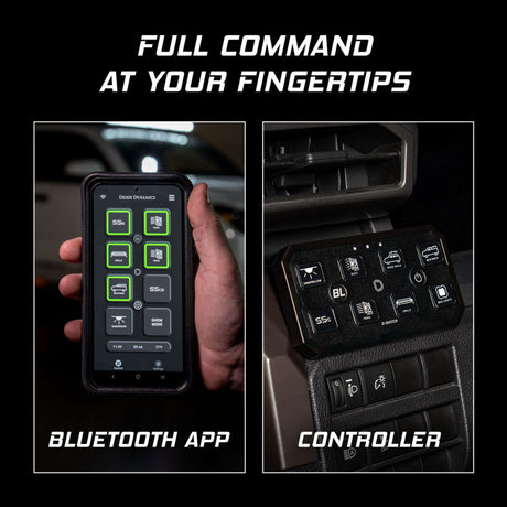 Universal D-Switch 8-Channel Button Controller Kit - View 6 | Dirty Garage
