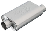 Borla CrateMuffler SBC Hot 350/383 3 inch Offset/Center 14in x 4.35in x 9in Oval Muffler - View 4 | Dirty Garage
