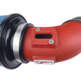 2020-2025 Supra L6 3.0L Wrinkle Red Turbo SP Series  Cold Air Intake System - View 4 | Dirty Garage