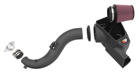 2024 Mustang Ecoboost L4-2.3L F/L Turbo AirCharger - Cold Air Intake System - View 7 | Dirty Garage