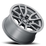Universal Vector 5 17x8.5 5x150 25mm Offset 5.75" BS 110.1mm Bore Titanium Wheel - View 3 | Dirty Garage