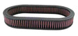 Universal Custom Oval Air Filter 7.75in OW X 14.625in OL x 2in H | Dirty Garage