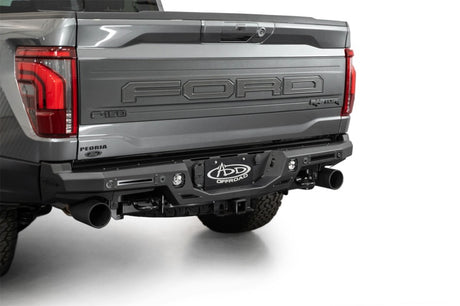 2021-2025 F-150 Raptor Rock Fighter Rear Bumper - View 3 | Dirty Garage