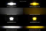 Universal 2.0 NCS 4Banger LED Yellow Pod Set (BAF006.2Y) - View 5 | Dirty Garage