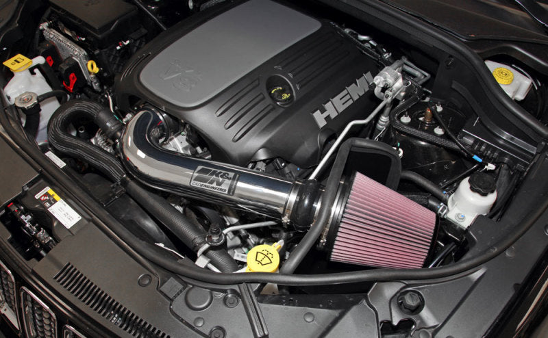 Universal 11 Grand Cherokee 5.7L V8/11 Durango 5.7L V8 High Flow Performance Intake Kit - View 10 | Dirty Garage