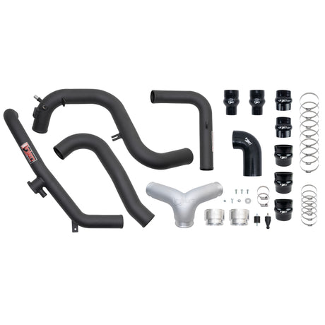 2021-2023 Bronco 2.7L EcoBoost SES Intercooler Pipes Wrinkle Black - View 7 | Dirty Garage