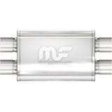 Universal Muffler Mag Stainless Steel 14x4x9 2.25 D/D | Dirty Garage