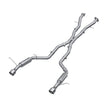 2018-2023 Durango SRT 6.4L Armor Lite AL Steel 3" Cat Back Exhaust Dual Rear Exit SS Tips | Dirty Garage