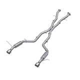 2018-2023 Durango SRT 6.4L Armor Lite AL Steel 3" Cat Back Exhaust Dual Rear Exit SS Tips | Dirty Garage