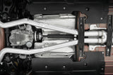 2017-2021 Charger 5.7L 6.2L 6.4L 3" Race Profile Cat Back Dual Tips Aluminized Steel Exhaust - View 3 | Dirty Garage