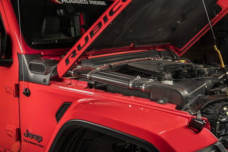 Rugged Ridge AmFib Low/High Mount Snorkel System 18-20 Jeep Wrangler JL 2020 JT - View 3 | Dirty Garage