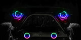 2007-2024 Wrangler High Performance LED Fog Lights ColorSHIFT Dynamic - View 11 | Dirty Garage