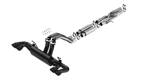 Borla 21-22 Jeep Wrangler Rubicon 392 6.4L V8 AT 4WD 4DR ATAK Cat-Back Exhaust - Coated Black | Dirty Garage