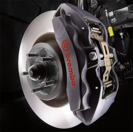 2015-2016 Mustang Performance Pack 6 Piston Front Brake Upgrade Kit - View 5 | Dirty Garage