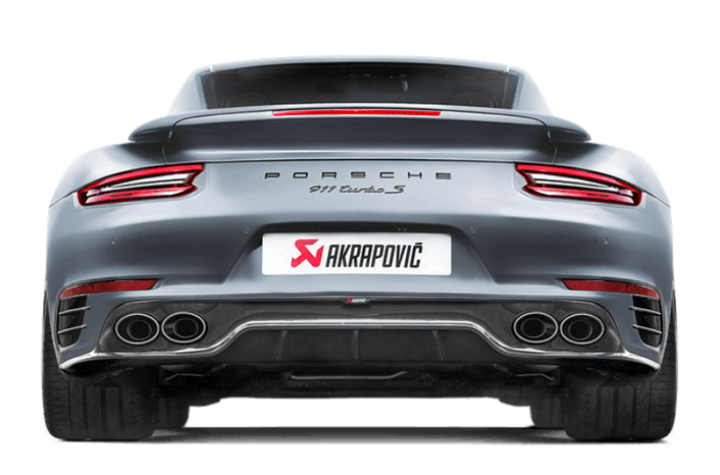 2016-2017 Porsche 911 Turbo Rear Carbon Fiber Diffuser High Gloss - View 3 | Dirty Garage