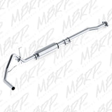 2011-2014 F-150 EcoBoost 3" Cat Back Single Side P Series Exhaust | Dirty Garage