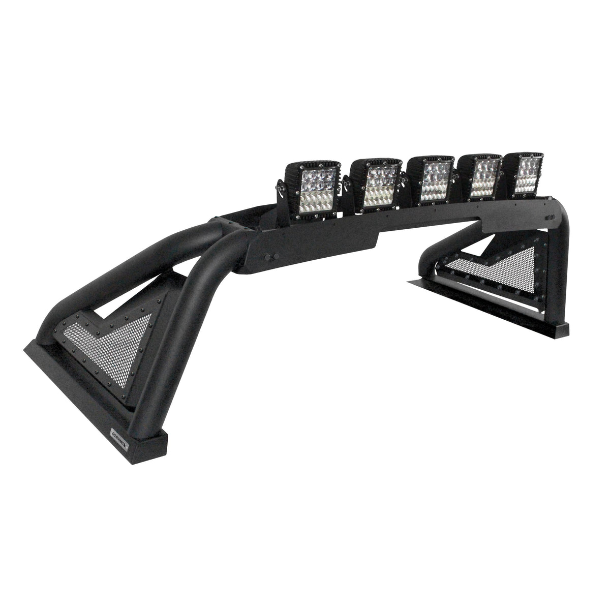 Multi-Fit Sport Bar 2.0 w/ Light Mount for Full-Size Trucks Textured | Dirty Garage