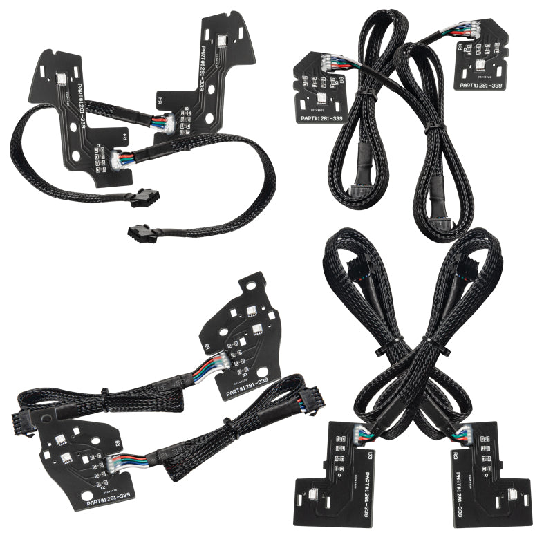 2019-2024 Ram 1500 RGB+W Reflector Headlight DRL Upgrade Kit | Dirty Garage
