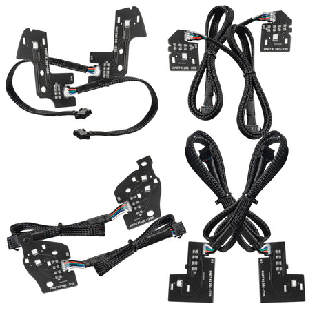 2019-2024 Ram 1500 RGB+W Reflector Headlight DRL Upgrade Kit | Dirty Garage