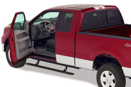 2001-2003 Super Duty SuperCrew PowerStep Black Running Board | Dirty Garage