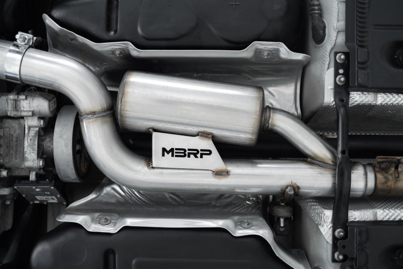 2015-2019 VW Golf R 3" Pro Series Cat Back Single Exit Exhaust Valve Delete T304 - View 7 | Dirty Garage