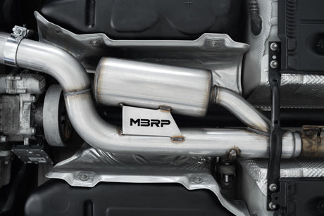 2015-2019 VW Golf R 3" Pro Series Cat Back Single Exit Exhaust Valve Delete T304 - View 7 | Dirty Garage