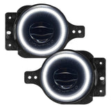 2018-2024 Wrangler Gladiator Sport High Performance LED Fog Lights White | Dirty Garage