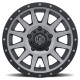Universal Compression 17x8.5 5x150 25mm Offset 5.75 BS 110.1mm Bore Titanium Wheel - View 3 | Dirty Garage