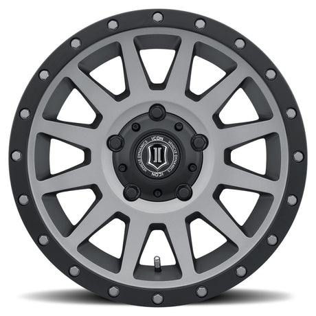 Universal Compression 17x8.5 5x150 25mm Offset 5.75 BS 110.1mm Bore Titanium Wheel - View 3 | Dirty Garage