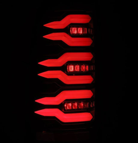 1999-2006 GM HD Luxx-Series LED Tail Lights Black - View 6 | Dirty Garage