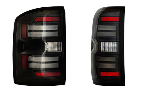 2014-2018 GM Sierra XB LED Tail Lights Smoked | Dirty Garage