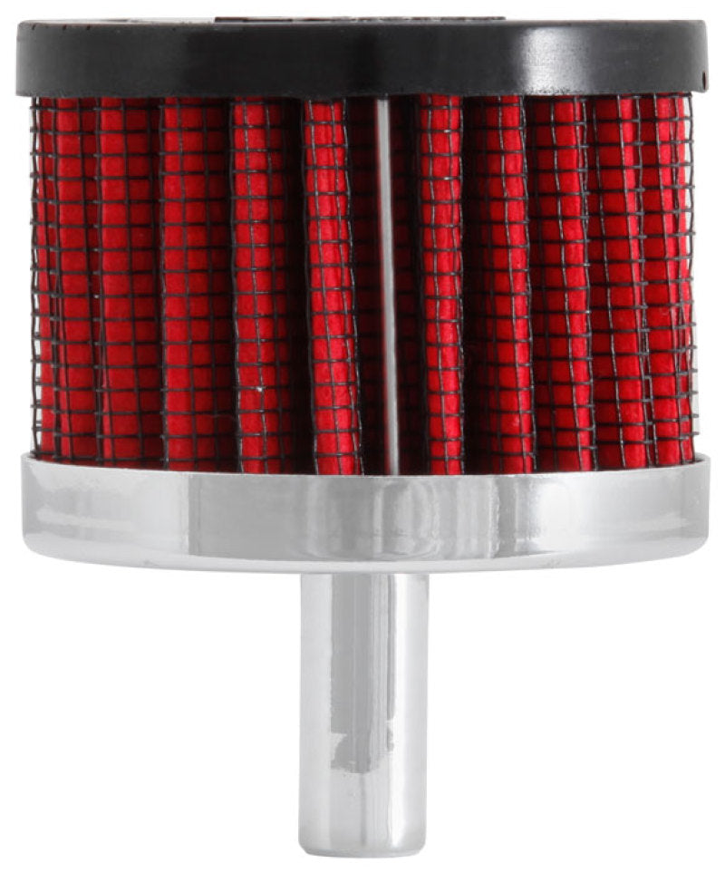 Universal Steel Base Crankcase Vent Filter 0.375in Vent OD x 2in OD x 1.5in Height - View 13 | Dirty Garage