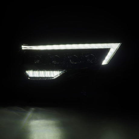 2014-2024 4Runner Nova-Series LED Projector Alpha Black Headlight Sequence Signal Smooth Body DRL - View 2 | Dirty Garage