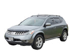 2003-2007 Murano Ventvisor Outside Mount Window Deflectors Smoke 4-Piece - View 4 | Dirty Garage