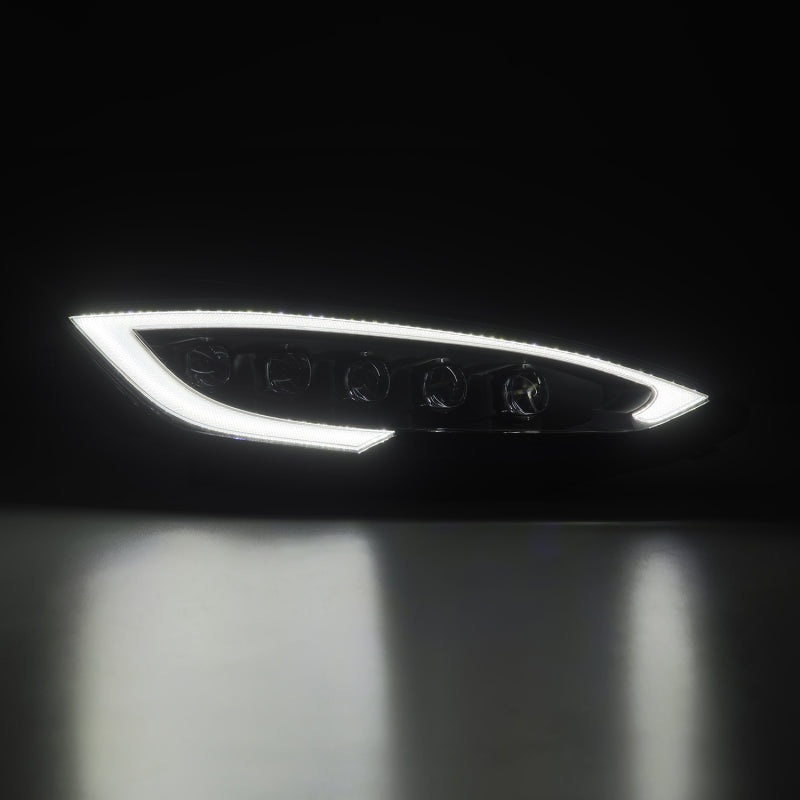 2012-2021 Model S Nova-Series LED Projector Headlights Black Activation Light Sequential Signal Switchback DRL - View 4 | Dirty Garage