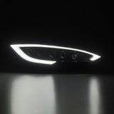 2012-2021 Model S Nova-Series LED Projector Headlights Black Activation Light Sequential Signal Switchback DRL - View 4 | Dirty Garage