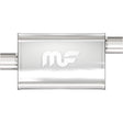 Universal Muffler Mag Stainless Steel 4x9 14 3/3.0 | Dirty Garage