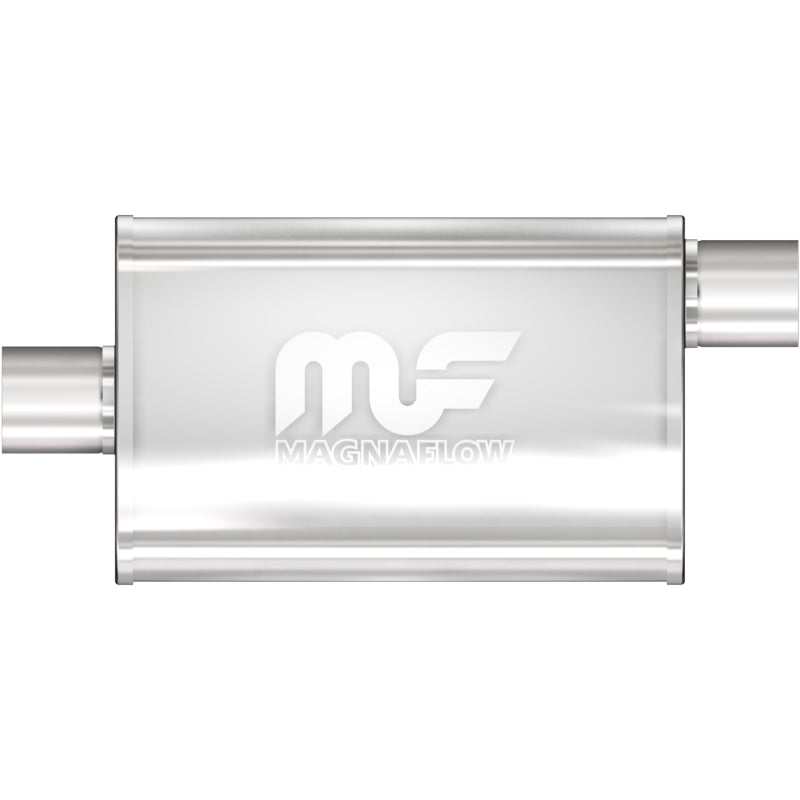 Universal Muffler Mag Stainless Steel 4x9 14 3/3.0 | Dirty Garage