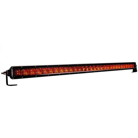 Universal 30" SR-Series Amber Pro Lens Spot Beam Light Bar - View 2 | Dirty Garage