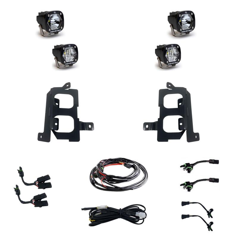 2020-2022 GM HD S1 Dual Fog Pocket Light Kit | Dirty Garage