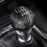 2015-2026 Mustang Carbon Fiber Shift Knob 6 Speed - View 4 | Dirty Garage