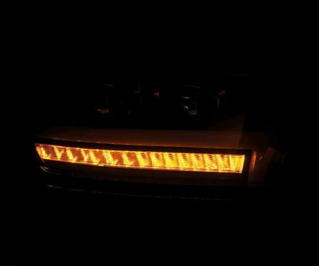 2019-2022 Ram 1500 Pro-Series Projector Headlight Plank Style Black Active Light Sequential Signal DRL - View 4 | Dirty Garage