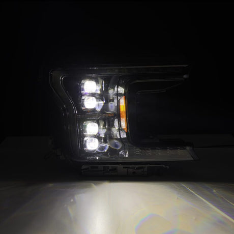 2018-2020 F-150 Nova-Series LED Projector Alpha Black Headlight 14th Gen G2 Style - View 5 | Dirty Garage