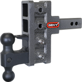 Gen-Y Mega Duty 2in Shank 5in Offset Drop 2K TW 16K Hitch w/GH-051 Dual-Ball/GH-032 Pintle Lock | Dirty Garage