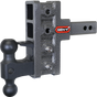 Gen-Y Mega Duty 2in Shank 5in Offset Drop 2K TW 16K Hitch w/GH-051 Dual-Ball/GH-032 Pintle Lock | Dirty Garage