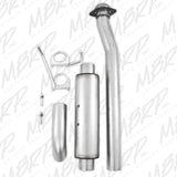 2011-2012 F-150 SVT Raptor 6.2L 3.5" Cat Back Single Turn Down Aluminum Exhaust - View 3 | Dirty Garage