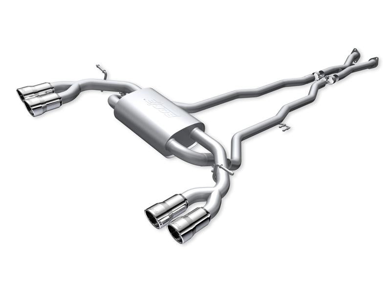 Borla 10-13 Hyundai Genesis 3.8L-V6 SS Catback Exhaust - View 2 | Dirty Garage